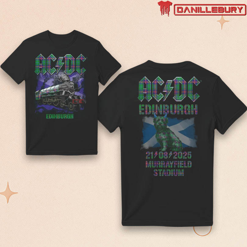 ACDC Edinburgh PWR UP Event Tour Shirt