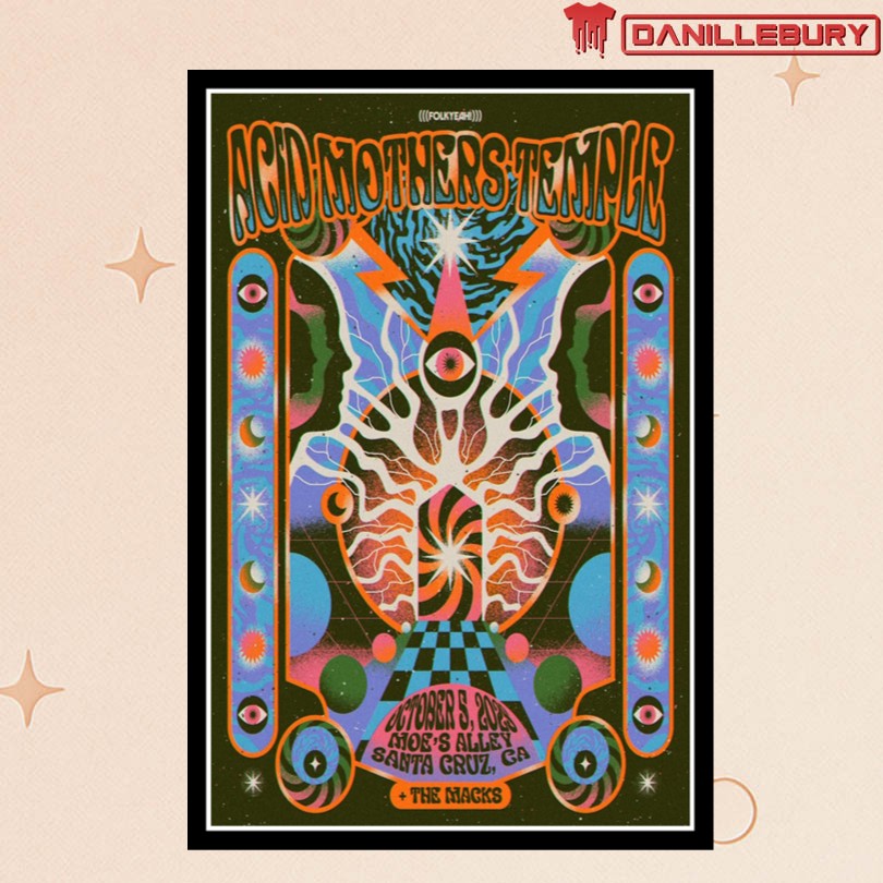 Acid Mothers Temple October 5 2025 Santa Cruz, CA Poster