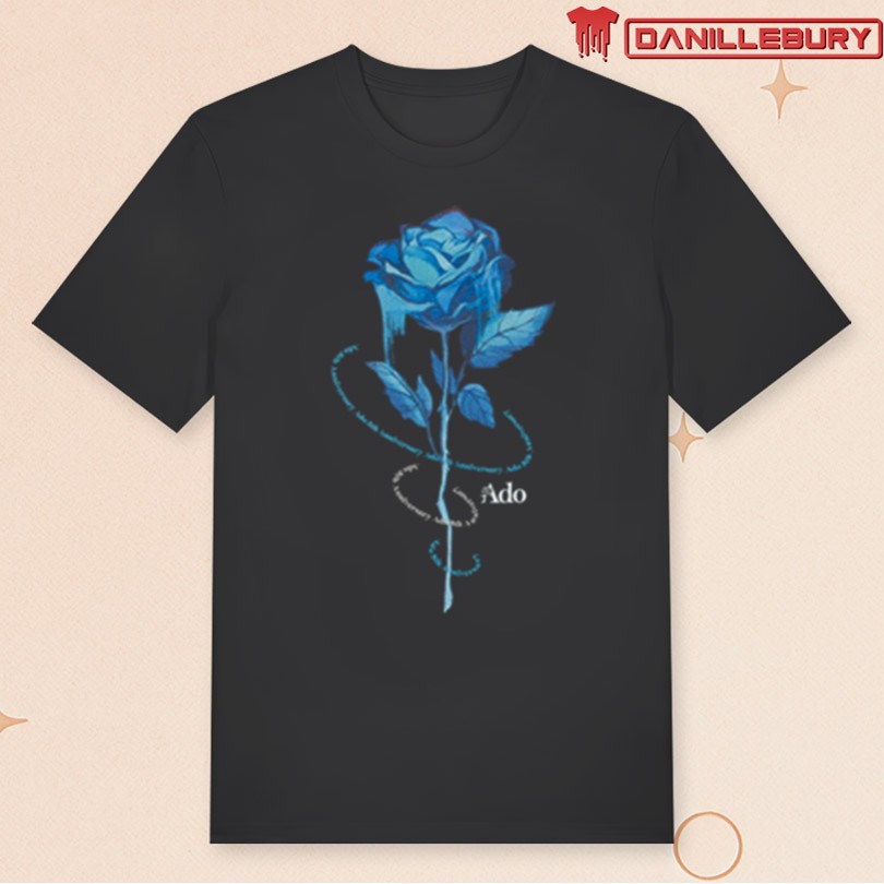 Ado\'s Blue Rose T-shirt