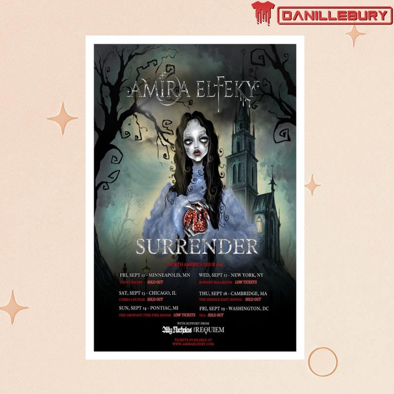 Amira Elfeky North American Tour 2025 Poster
