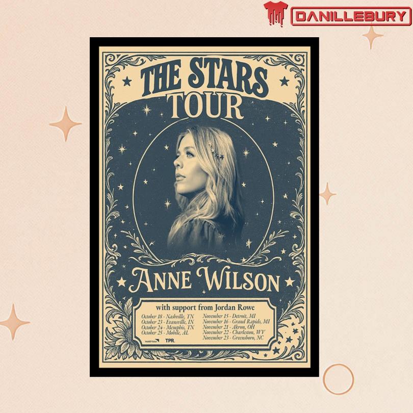 Anne Wilson The Stars Tour 2025 Poster
