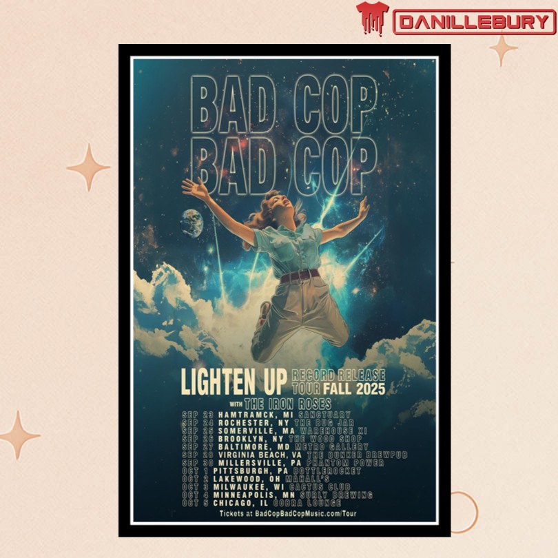 Bad Cop Bad Cop Lighten Up Fall Tour 2025 Posters