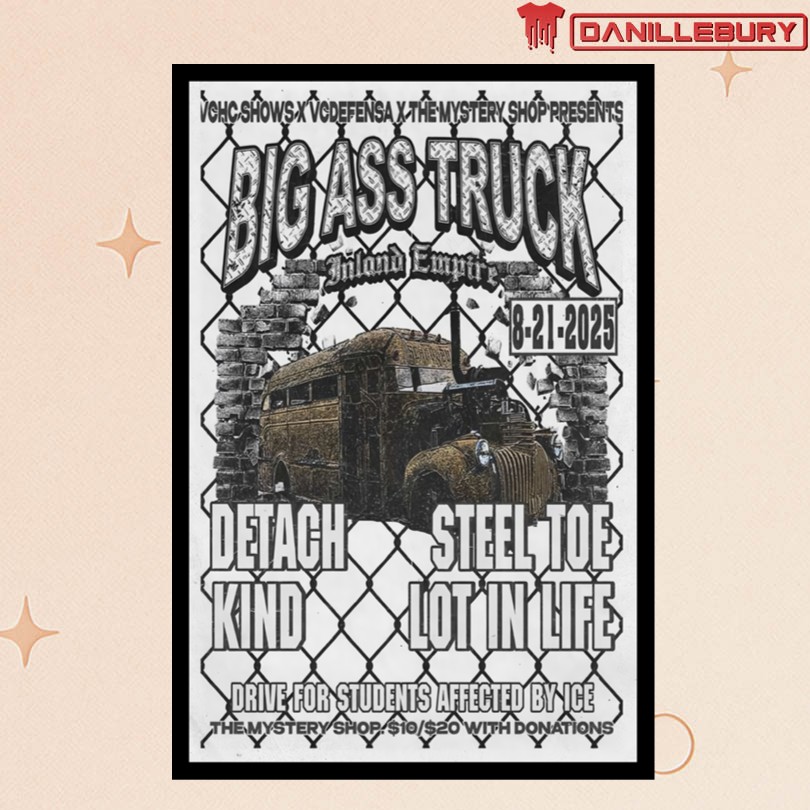 Big Ass Truck Inland Empire 08-21-2025 Poster