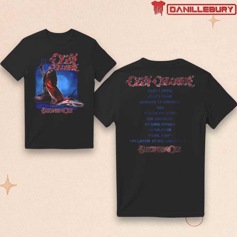 Blizzard of Ozz Tracklist Tee