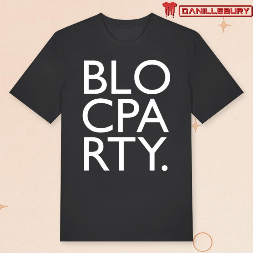 Bloc Party Stacked T-Shirt