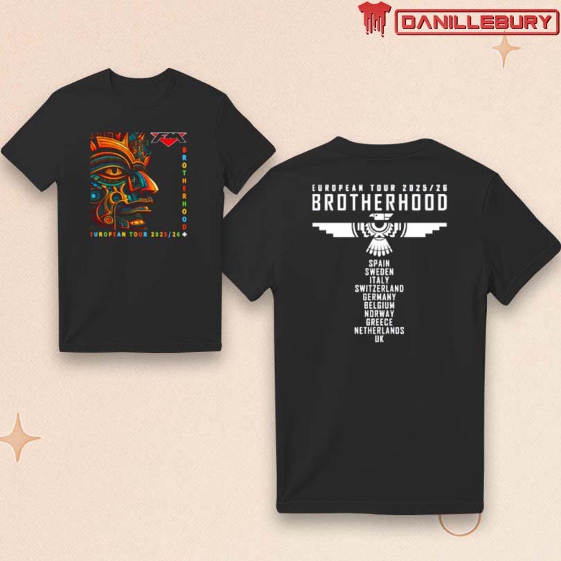Brotherhood European Tour 2025 2026 T-Shirt