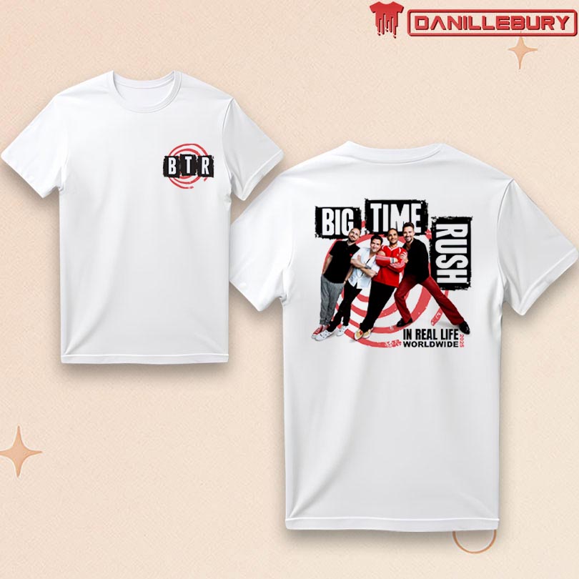 BTR In Real Life Worldwide 2025 Tour T-Shirt