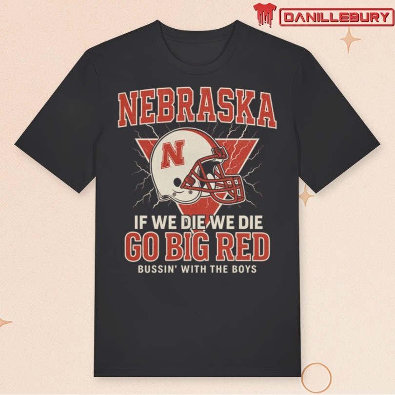 Bussin With The Boys X Nebraska Helmet T-Shirt