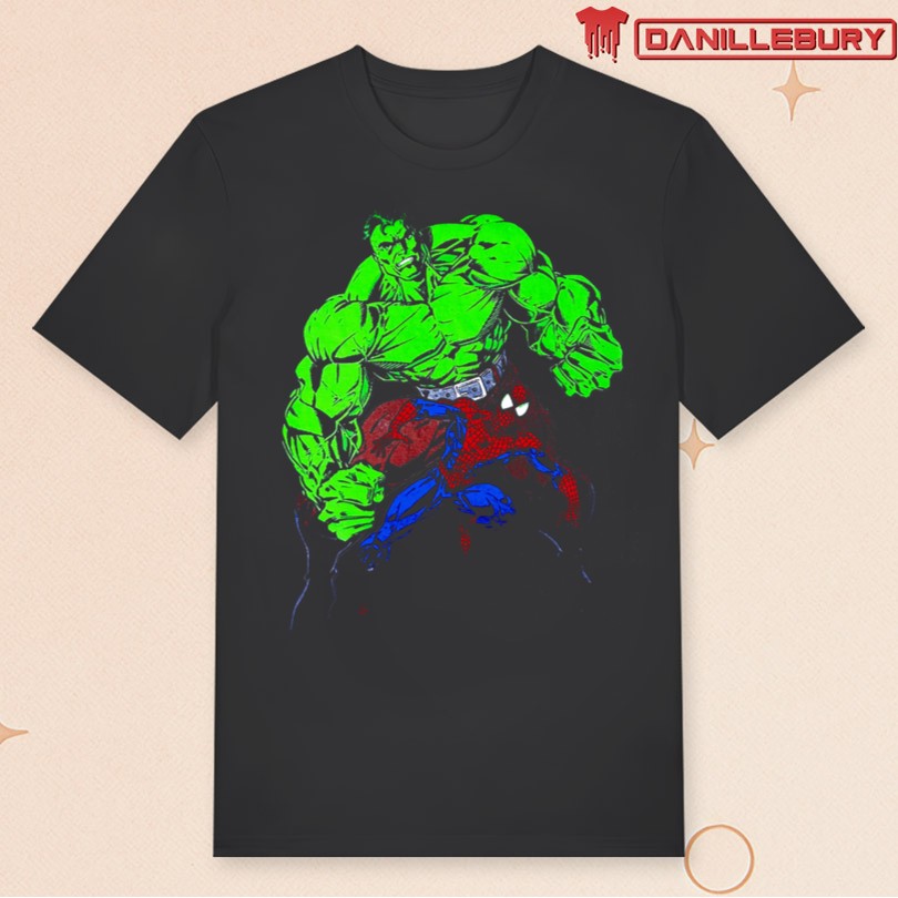 Calabasas Classics Spidey And Hulk T-shirt