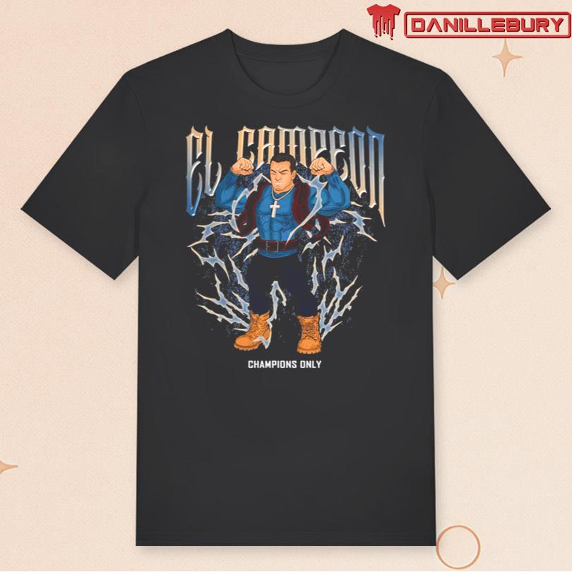 Champions Only El Campeon Anime Tee