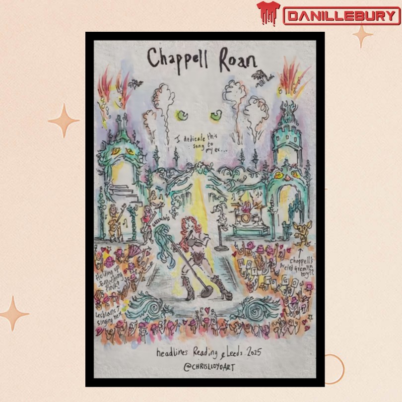Chappell Roan Headlines Reading Leads 2025 Posters