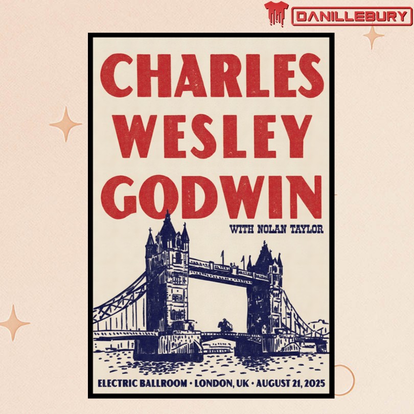 Charles Wesley Godwin Aug 21 2025 London UK Event Poster