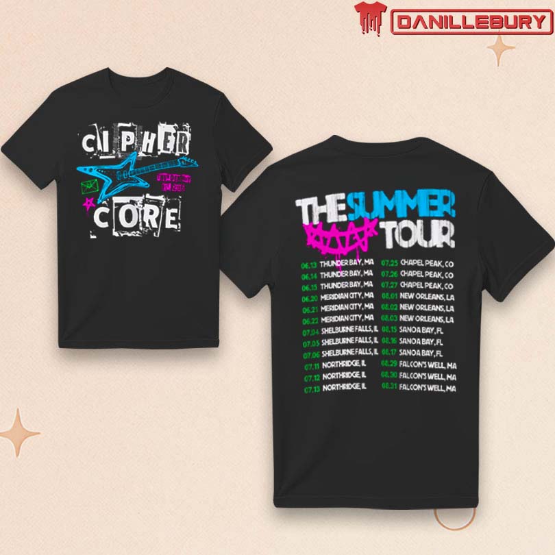 Cipher Core Band The Summer Tour T-shirt