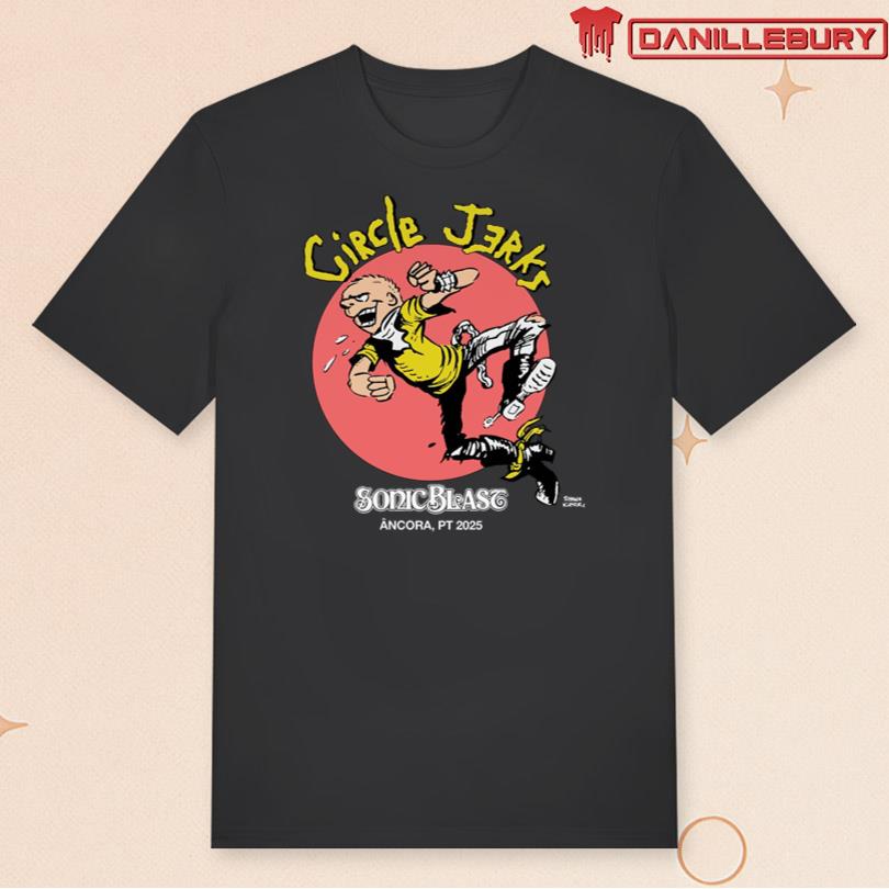 Circle Jerks Sonic Blast Ancora, Pt 2025 Tee