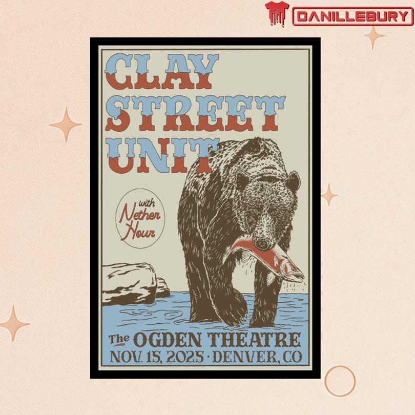 Clay Street Unit November 15 2025 Denver CO Poster