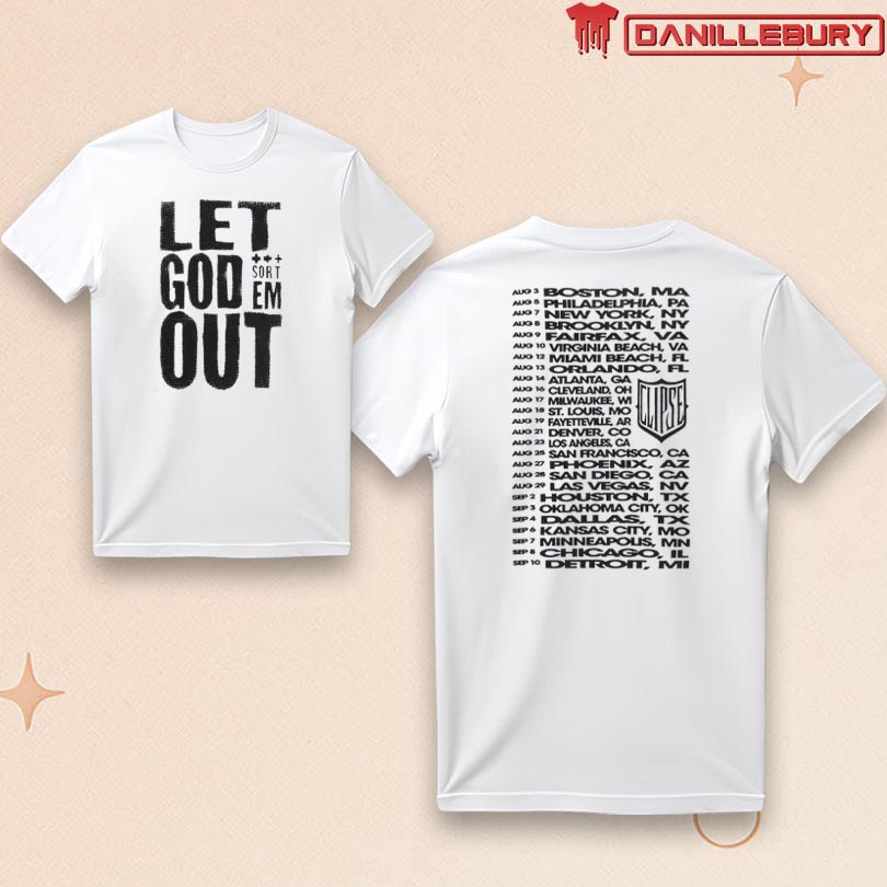 Clipse Let God Sort Em Out Tour T-shirt