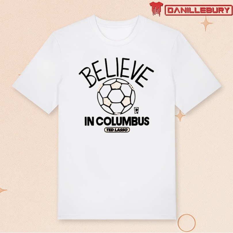 Columbus Crew Gold MLS x Ted Lasso Believe T-Shirt