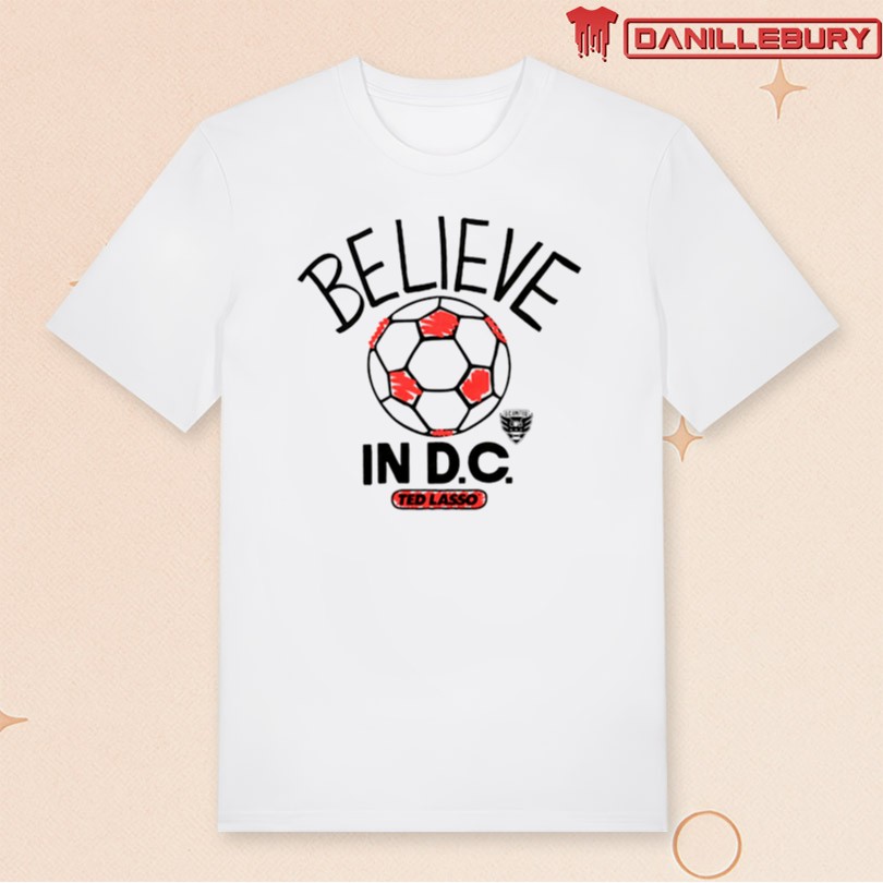 D.C. United Ash MLS x Ted Lasso Believe T-Shirt