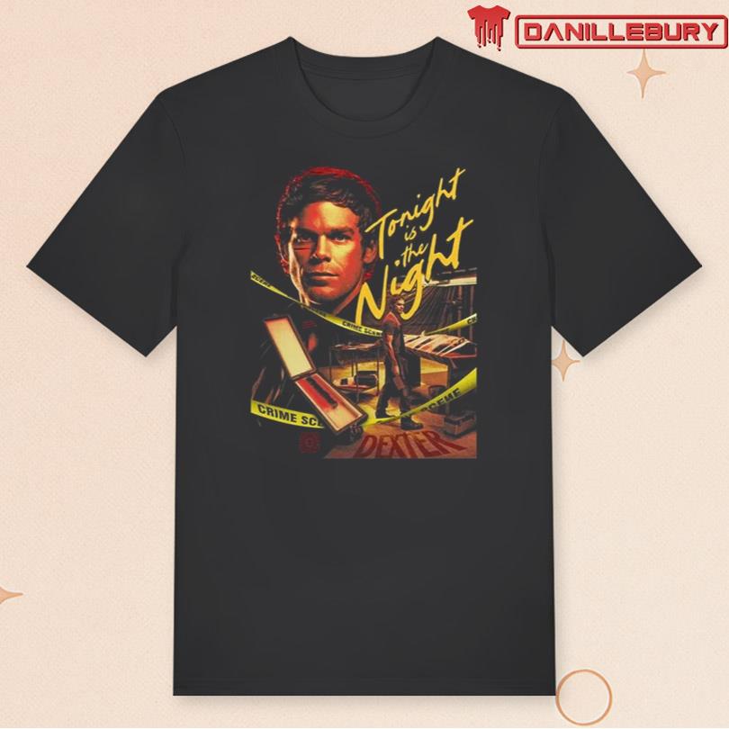 Dexter Tonight is the Night Series Poster T-Shirt