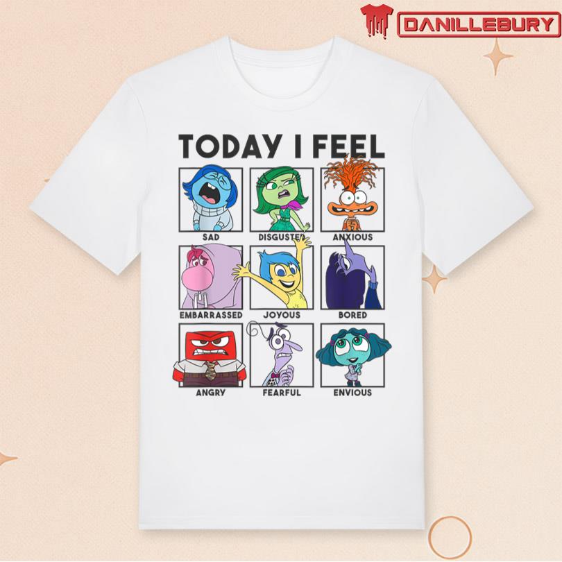 Disney Pixar Today I Feel T-shirt
