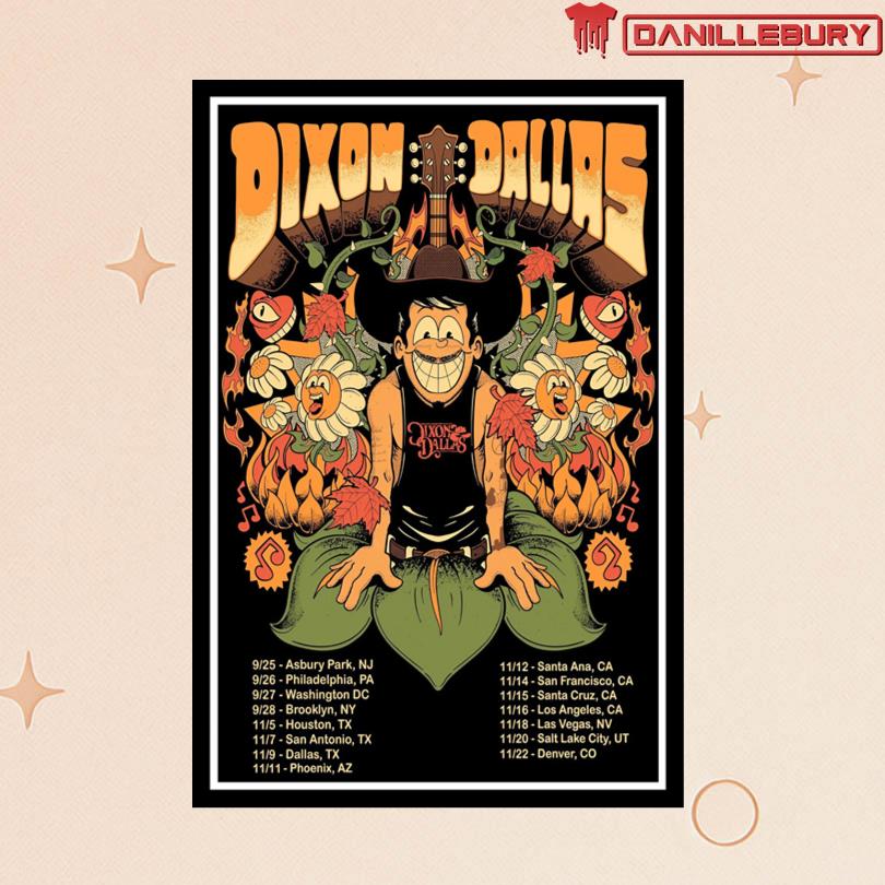 Dixon Dallas Tour 2025 Poster