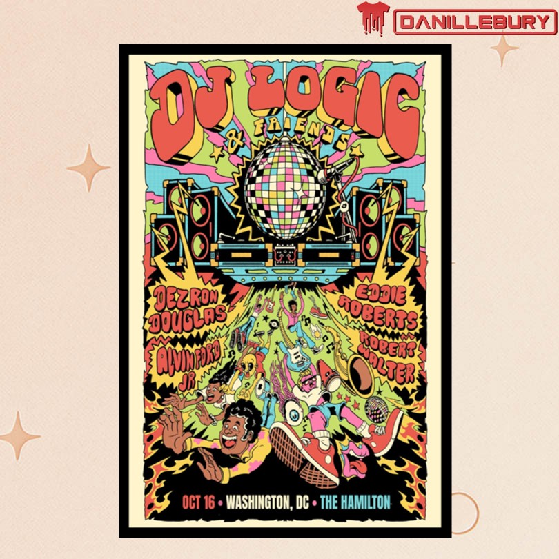 DJ Logic & Friends Washington DC Oct 16 2025 Event Poster