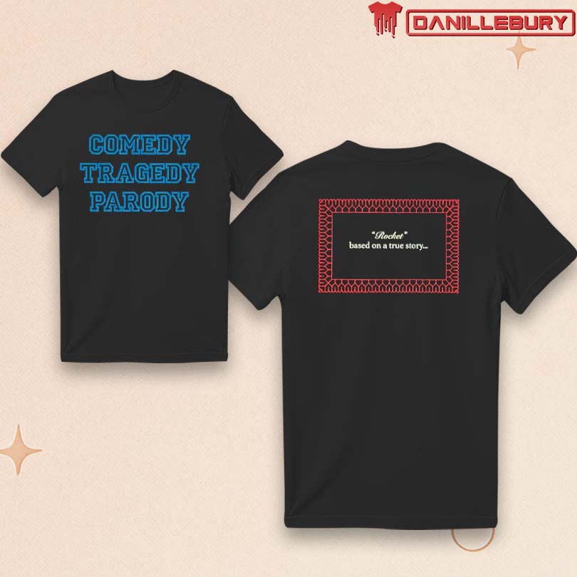 Dominic Fike Comedy Tragedy Parody T-Shirt