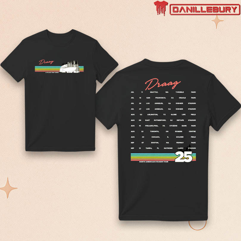 Draag North American Tour 2025 Tee