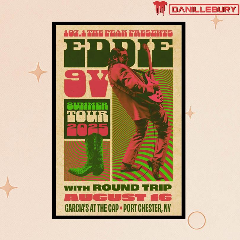 Eddie 9V Garcia\'s at The Capitol Theatre Port Chester NY Aug 16 2025 Poster