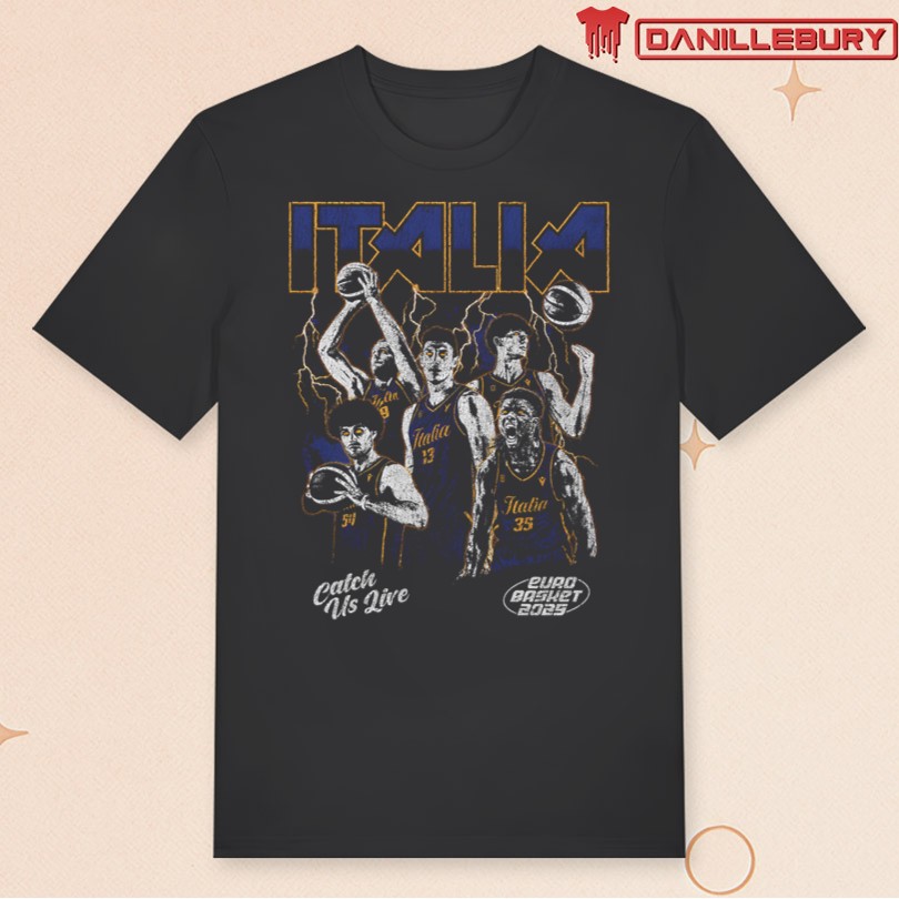 Euro Basket 2025 Italy T-shirt