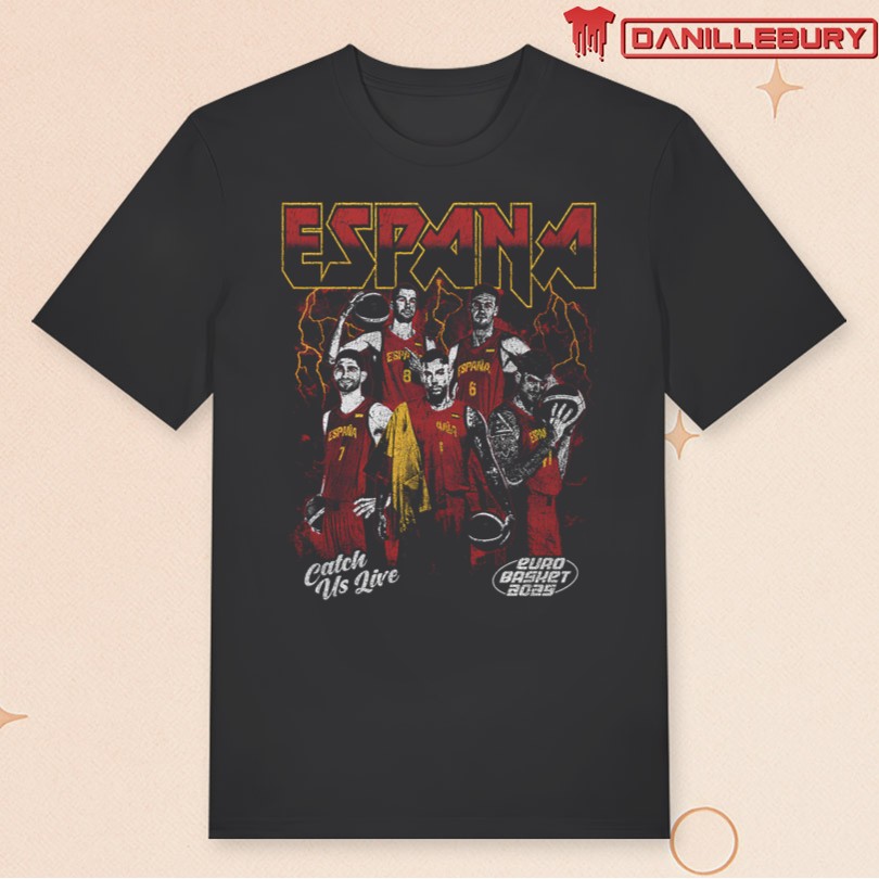 Euro Basket 2025 Spain T-shirt