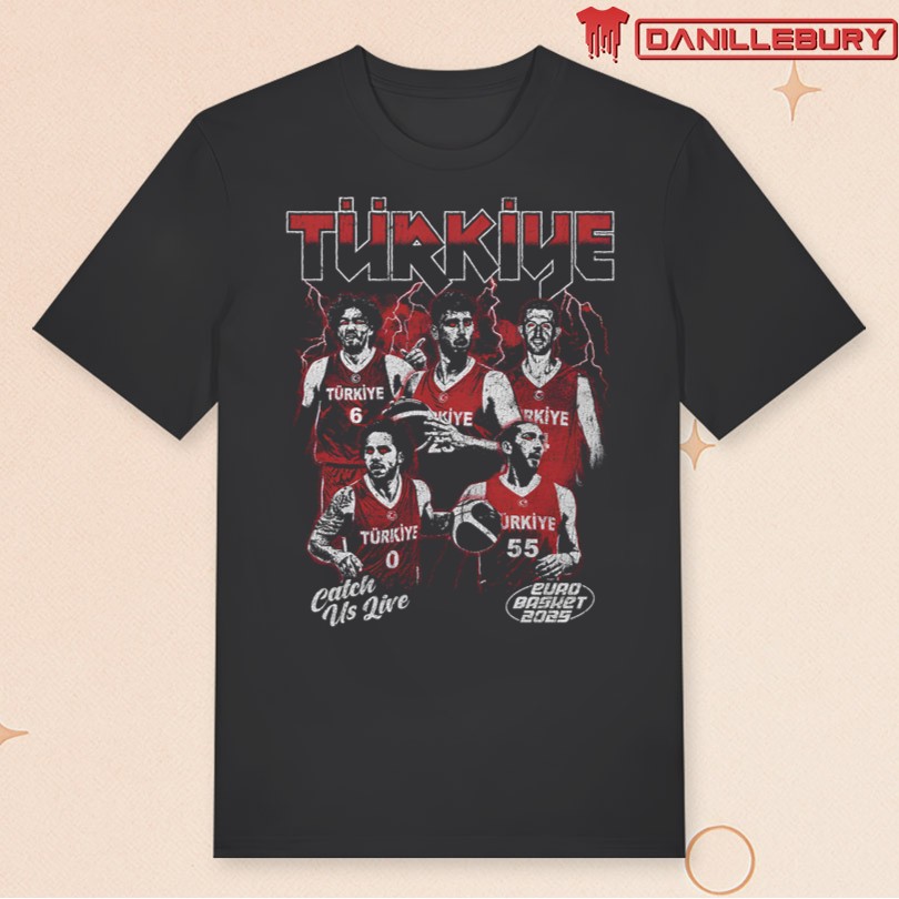 Euro Basket 2025 Turkey T-shirt