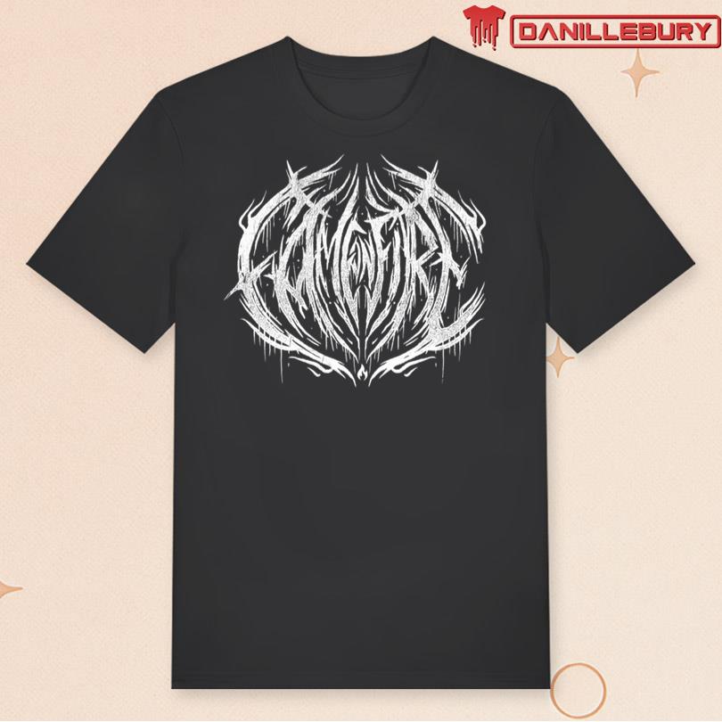 Fame on Fire Metal Logo Tee