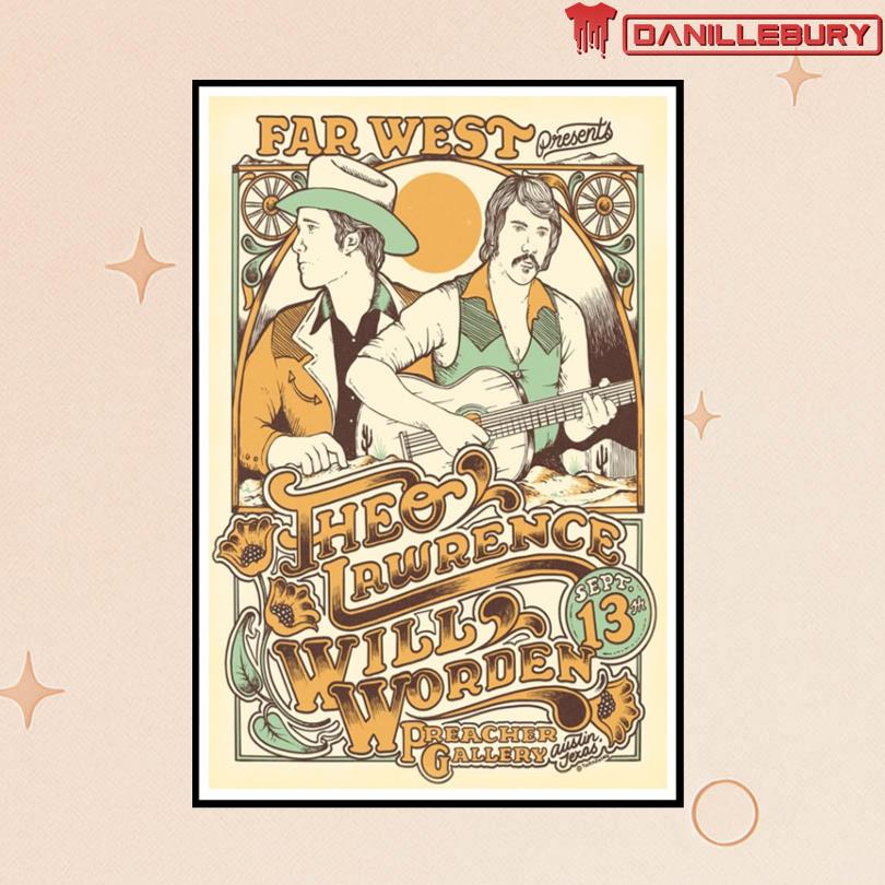 Far West September 13 2025 Preacher Gallery Austin TX Poster