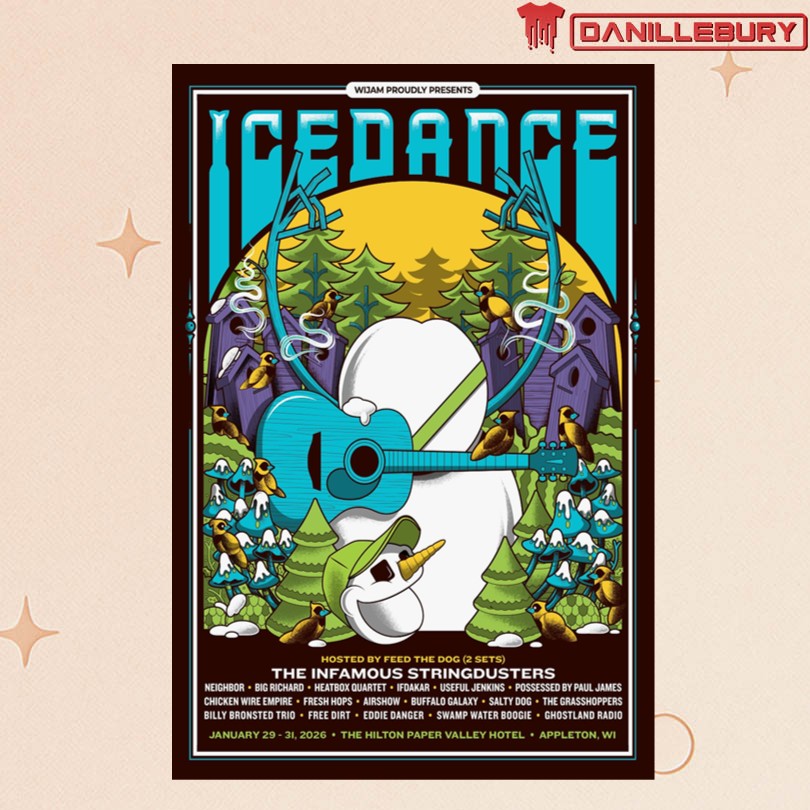 Ice Dance Appleton, WI Jan 29-31 2026 Tour Poster