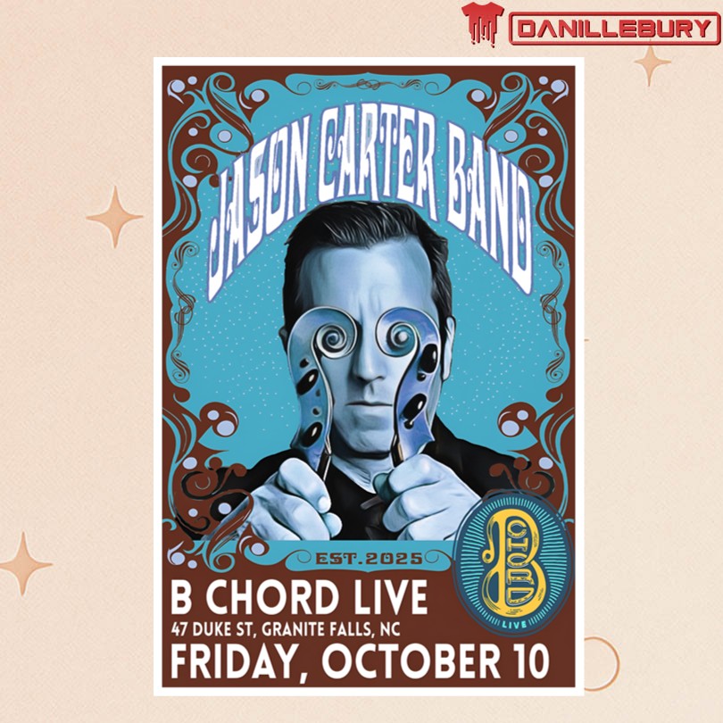 Jason Carter Band Granite Falls, NC Oct 10 2025 Poster