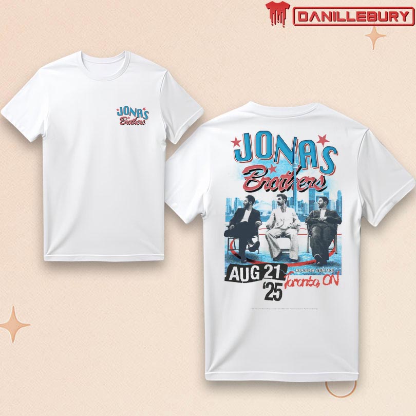 Jonas Brothers Aug 21 2025 Toronto, ON Event Tee