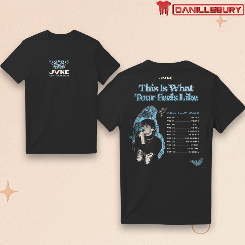 Jvke Asia Asia Tour 2025 Tee