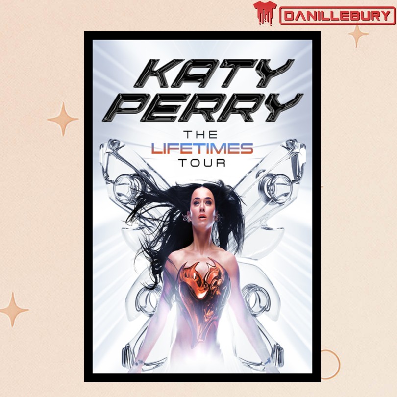 Katy Perry The Lifetimes Tour 2025 Poster