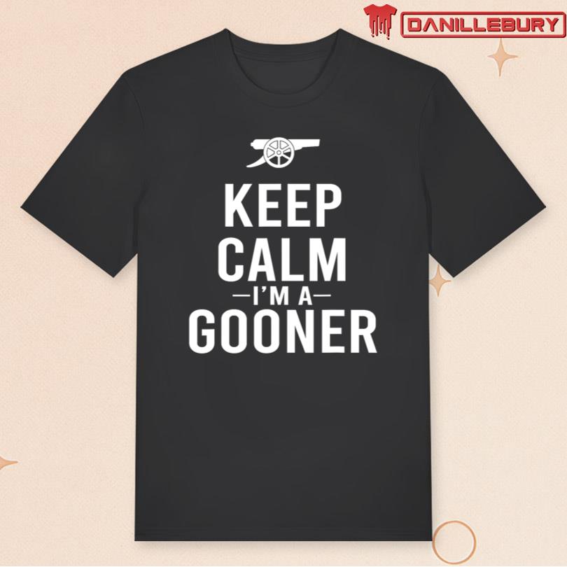 Keep Calm I\'m a Gooner Jersey Tee