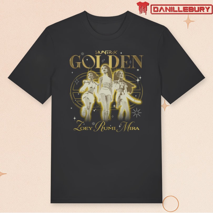 KPop Demon Hunters Huntrix Golden Trio Shirt