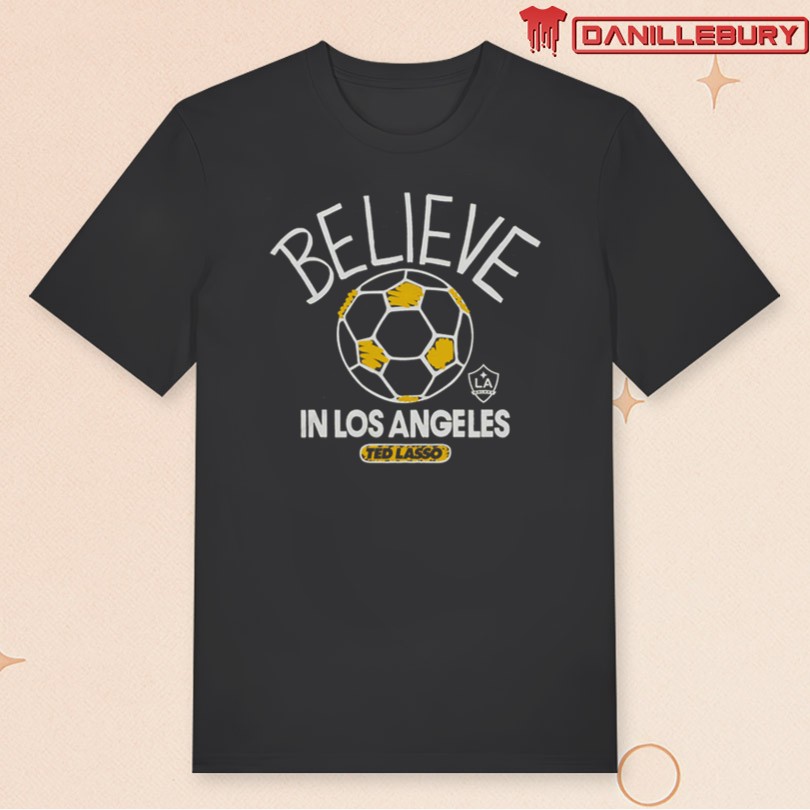 LA Galaxy Navy MLS x Ted Lasso Believe T-Shirt