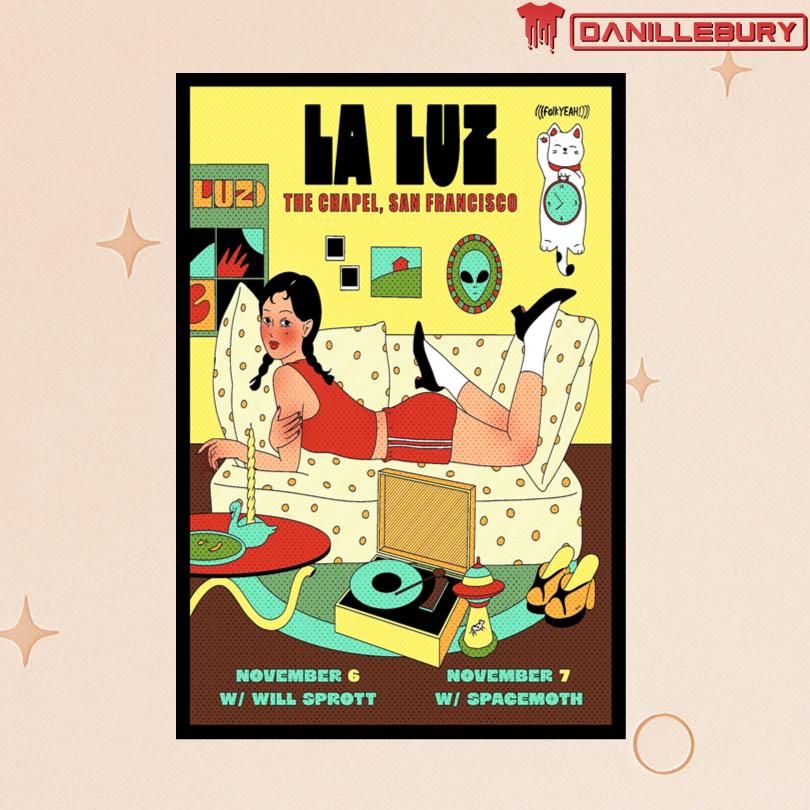 La Luz The Chapel San Francisco Nov 6-7 2025 Poster