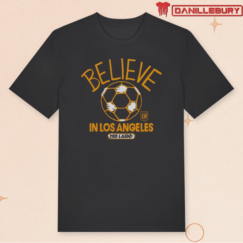LAFC Charcoal MLS x Ted Lasso Believe T-Shirt
