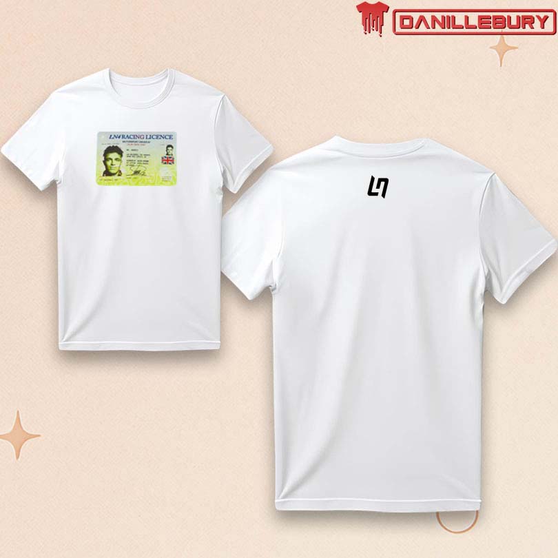 Lando License Fitted T-Shirt