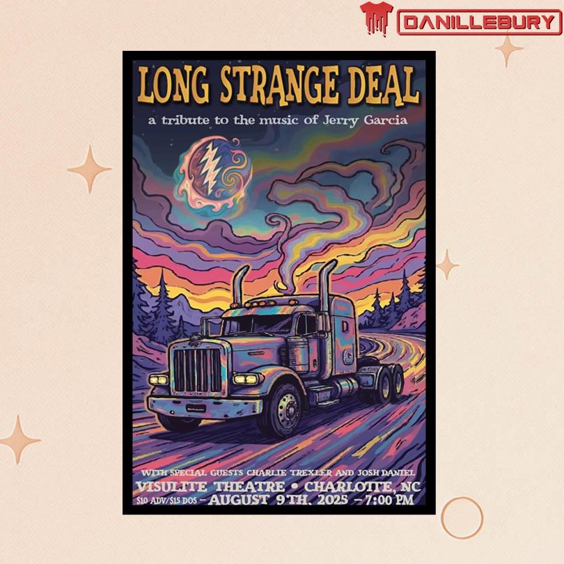 Long Strange Deal August 9 25 Charlotte, NC, at the Visulite Theatre Poster