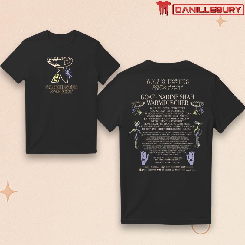 Manchester Psych Fest 2025 Festival T-Shirt