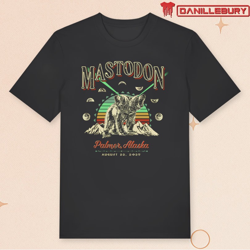 Mastodon Aug 22 2025 Palmer Alaska Bear T-Shirt
