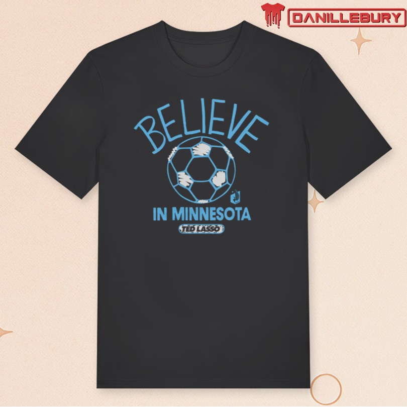 Minnesota United FC Charcoal MLS x Ted Lasso Believe T-Shirt