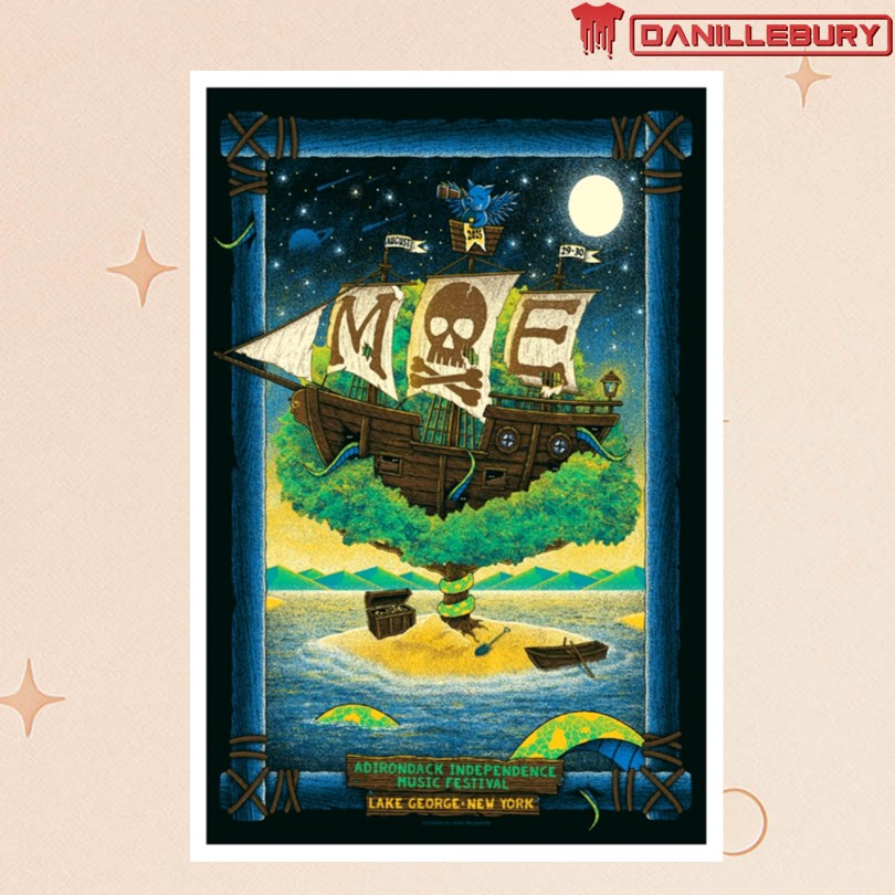 Moe. Lake George New York Aug 29 30 2025 Tour Poster